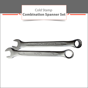 Best Combination Spanner Wrench with Custom Logo Design Features Gripped Handle Cold <b>Stamp</b> Is Acceptable for Custom Logo Design - Product Image 4