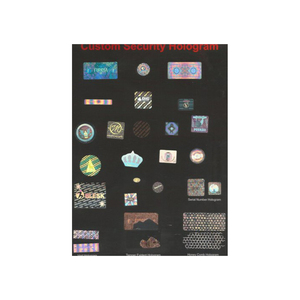 Etiquetas creativas y llamativas, pegatinas de holograma personalizadas - Product Image 1