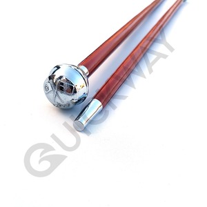 Bâtons de parade de cérémonie de haute qualité en gros, couleur marron personnalisée, meilleurs bâtons de parade - Product Image 4