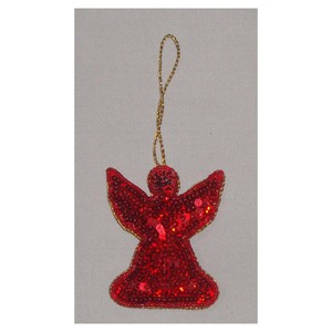Zari Embroidery Christmas Gift Tree Hinging New Ornaments - Product Image 1