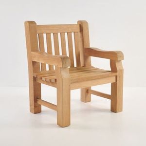 Sillas de madera de teca para exteriores, muebles de jardín - Product Image 1