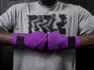 Vendaje de muñeca con Logo personalizado, vendaje de material de alta calidad para Fitness interior, cinta elástica de algodón fácil para boxeo, precio bajo - Product Image 3
