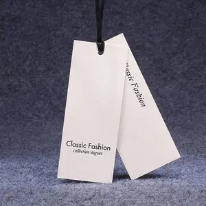 Brand Hangtags Hochwertiger großer Hangtag mit individueller Größe und Design Kleidung hängen Tag