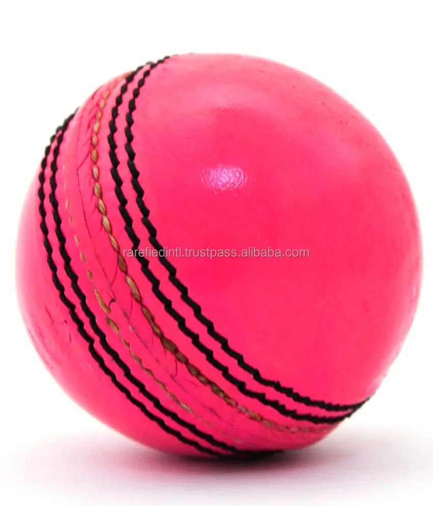 Long Lasting Performance Day Night Matches Pink Color Weight 156 Grams Hand Stitched Cricket Balls