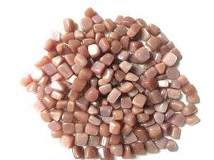 Piedra lunar de melocotón a granel Natural, piedra solar, piedras preciosas de bolsillo pulidas de oro rosa para Feng Shui y estilo de amor, decoración del hogar - Product Image 2