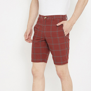 New Model Big Pocket Elastic Waist Half Short Purple Color Shorts Men Shorts Cargo Clothes Shorts - Product Image 3