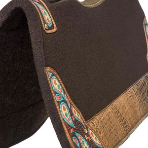 Prix de gros Dernier modèle de tapis de selle pour l'équitation / Meilleure qualité Vente chaude Directement de l'usine Tapis de selle pour chevaux - Product Image 3