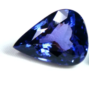 Pear Shaped Tanzanite DIY Jewelry Stone Loose Gemstones High Quality Pear Cut 100% Natural Original Tanzanite Stone