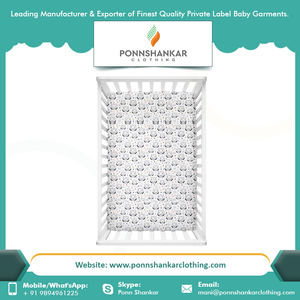 Sábana de cuna ajustada para bebé, supersuave, blanca, gran oferta - Product Image 2