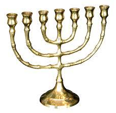 Premium quality <b>large</b> menorah made with solid brass in different designs with 7 Branch at wholesale price - Product Image 2