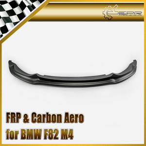 Pour BMW F82 M4 V-Style Garniture de lèvre avant en fibre de carbone - Product Image 1