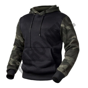 เสื้อฮู้ดดี้ Kangroo Pocket สำหรับผู้ชาย รุ่นใหม่ล่าสุด ผลิตจากผ้าฝ้าย 100% ดีไซน์ถักทอ มีซับใน สีพื้นแบบกำหนดเอง พร้อมโลโก้ - Product Image 2