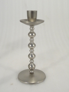 Great Quality Matte <b>Silver</b> Shining Finished Aluminium Candle Stand for Home Living Room Restaurant Table Top Decor Indoor Use - Product Image 6