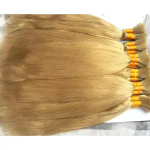 Extension capillaire naturelle racine à pointe i-tip, cheveux indiens, russe, blond, 613, cuticule, 8 à 32 pouces