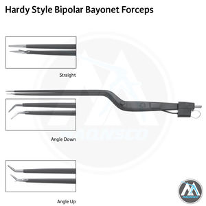 Pinzas Bipolares de Bayoneta Antiadherentes BUZZ, Aisladas - Product Image 3