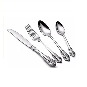 Juegos de Cubiertos de Metal Sostenibles para Uso en Hoteles y Restaurantes, Artículos de Cocina, Cuchillo, Cuchara, Tenedor, Espátula, Juego de Cubiertos - Product Image 4
