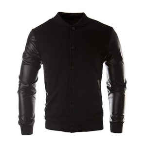 Veste pare-chocs avec Logo personnalisé pour hommes, blouson de sport, de travail, décontractées, taille Plus, - Product Image 6