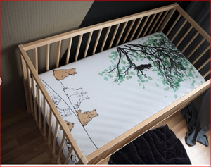 Silky-Soft Nursery Sheet Fitted Baby Crib Sheet Infant Toddler Crib Sheet - Product Image 2