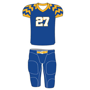 ชุดอเมริกันฟุตบอลพิมพ์ลายออกแบบได้ตามต้องการชุดฝึกรักบี้ระบายอากาศได้ดีชุดใส่เล่นฟุตบอลแบบสั่งทำขนาดพิเศษ - Product Image 5