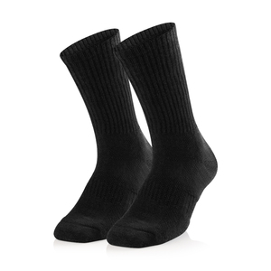 Chaussettes de sport en coton bambou pour hommes, logo personnalisé, blanc, noir, en coton, pour athlétisme, cyclisme, basket-ball, exercices, 2022 - Product Image 5