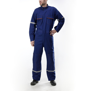 Xây Dựng Đầy Đủ Cơ Thể Làm Việc Coverall Polyester An Toàn Đồng Phục Với Huỳnh Quang Tính Năng Cho Kho Quần Áo - Product Image 6