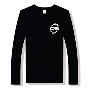 custom screen print your logo 100% cotton long sleeve t shirt - Product Image 1