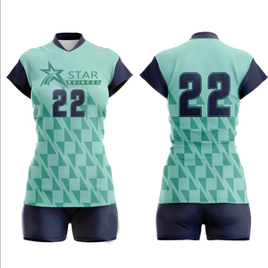 Uniforme de Voleibol Reversible Personalizable para Mujeres Niñas Jóvenes Tallas Grandes Jersey Transpirable Uniforme de Voleibol de Diseño Personalizado - Product Image 3
