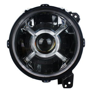 Plus récent 9 pouces Pour Jeep JL Gladiateur JT LED Phare <span class=keywords><strong>2018</strong></span> 2019 2020 Ronde LED Phare à Faisceau Scellé JL - Product Image 2