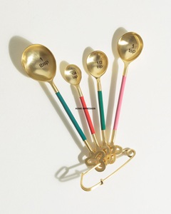 Tasses et cuillères à mesurer en acier inoxydable brillant argenté Grossistes Fournisseurs de cuillères et tasses à mesurer pour fournisseurs en gros - Product Image 4