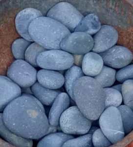 off <b>WHITE's</b> Mix of Smooth Round Pebbles Yellow and <b>White</b> Regular Shape Natural <b>Stone</b> <b>Gravels</b> - Product Image 3