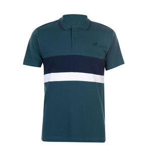 Nueva ropa informal de verano para hombre para Polo de manga corta con diseño de rayas sólidas para ropa informal - Product Image 1