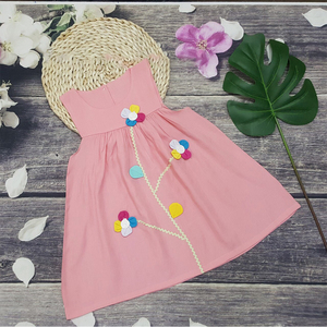 Robe d'été pour filles, vêtement doux, à la mode, fabriqué au Vietnam - Product Image 3