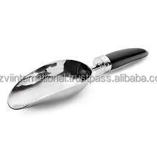 Ustensiles de cuillère à glace en acier inoxydable modernes et élégants pour l'extérieur pour les restaurants, les décorations de Noël et de fête - Product Image 2