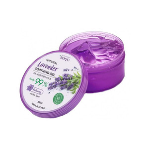 SOQU NATURAL LAVENDER SOOTHING GEL 300ml Gel Calmante de Lavanda Natural para el Cuidado Facial, Hidratante para Todo Tipo de Piel, K-beauty, Cosmético Coreano Hecho en Corea - Product Image 1