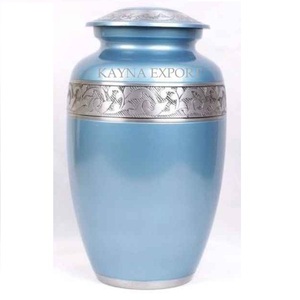 Urna de latón para adultos de nuevo diseño, artesanía de Metal antiguo de calidad Premium para cenizas humanas, suministros funerarios de estilo americano - Product Image 2