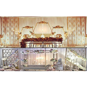 Paredes de Velas Brillantes para Bodas, Paredes de Velas Metálicas para Ceremonias de Boda Asiáticas, Diseño Único, Paredes de Velas para Eventos de Boda, Connecticut - Product Image 1