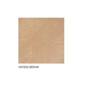Carreaux de sol en céramique porcelaine design en bois de couleur marron 40x40cm - Product Image 2