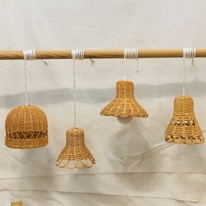 Mini ngoài trời treo Dã ngoại đèn bóng râm với Châu Á & trang trại phong cách thiết kế - Product Image 5