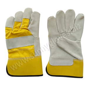 Guante de trabajo de soldadura de cuero, gran oferta, 2021 - Product Image 3