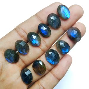 Piedra Preciosa de Labradorita Natural, Facetada y Lisa, para Joyería, Piedra Suelta de Proveedor Indio, Precio al por Mayor - Product Image 1