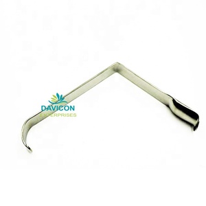 RETRACTOR ortopédico quirúrgico, acero inoxidable, tamaño MED, cuchilla ancha de 25MM - Product Image 1