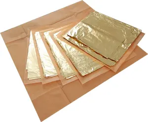 Depuis 1996, fabricant de feuilles d'or imitation sans papier intermédiaire pour la dorure de meubles, de plafonds, de cadres photo et de décoration intérieure - Product Image 1