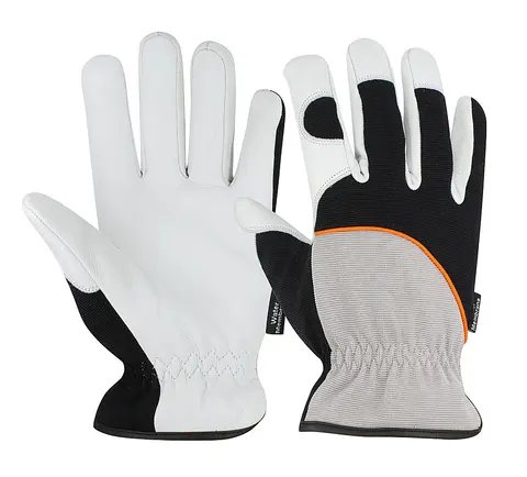 2021 Beste Qualität Ziegenleder Leder Winter futter Handschuhe, Thinsulate Futter Handschuhe für den Einsatz in der Wintersaison