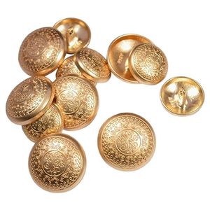 Boutons métalliques fantaisie de haute qualité, 4 pièces - Product Image 1