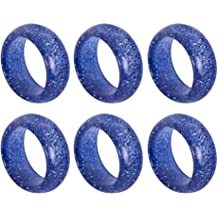 Soporte de resina epoxi de alta calidad para servilletas, anillo de tela y forma hexagonal con diferentes tamaños y soporte de tela de color, producto en oferta - Product Image 5