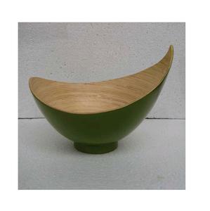Eco-Friendly Customized Bamboo Fiber Round <b>Serving</b> Bowl Salad Bowl <b>Set</b> Made in Vietnam 99 Gold Data - Product Image 5