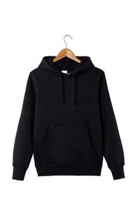 Sweat à capuche sur mesure de haute qualité en couleur noire confortable pull-over pour hommes Offre Spéciale sweats à capuche de sport en molleton à manches longues pour hommes - Product Image 2