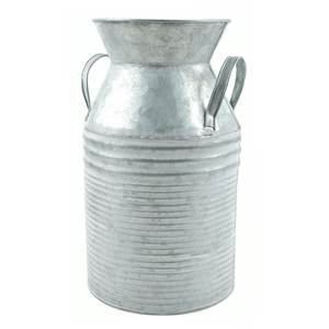 Jarrón Galvanizado de Primera Calidad, Ecológico, Contemporáneo, de Pie, Forma Redondeada, Hecho a Mano, Macetero Elegante, Alto Estándar para Flores - Product Image 5