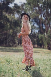 เดรสครอปแต่งระบายชายเสื้อของผู้หญิง,เดรสครอปแต่งระบายมีสายรัดเอวยางยืดลำลอง - Product Image 2