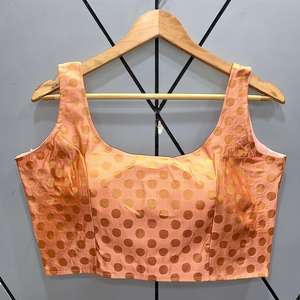 Chemisier sarouel en mousseline de soie, dernière collection de styliste à la mode exclusive pour femmes indiennes, couleur rouge, séquence de travail, bordure en dentelle - Product Image 4